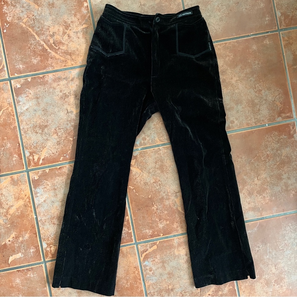Vintage Brown Velvet Pants